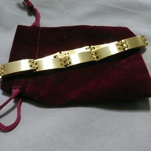 Mens gold bracelet
